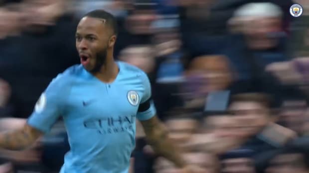 Raheem Sterling's double vs Chelsea in 2019